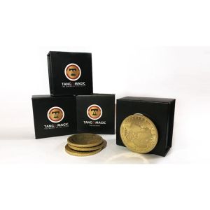 Foto Replica Golden Morgan TUC plus 3 coins (Gimmicks and Online Instructions) by Tango Magic - Trick