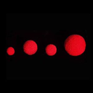 Foto 1 inch Crochet Balls (Red) by Uday - Trick