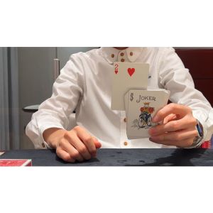 Foto Ultimate Card to Card Case BLUE (Gimmicks and Online Instructions) by JT - Trick