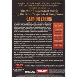 Foto World's Greatest Magic: Card On Ceiling - DVD