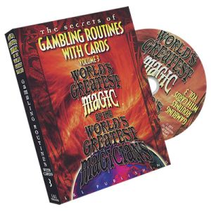 Foto World s Greatest Magic:  Gambling Routines With Cards Vol 3 - DVD