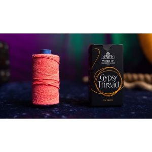 Foto WGM UV GLOW GYPSY THREAD ORANGE REFILL SPOOL by Murphy's Magic  - Trick