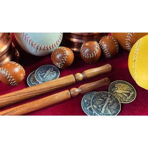 Foto Wooden wand PRO (Bold Brown) by Harry He & Bacon Magic - Trick