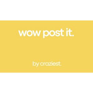 Foto WOW Post-it by Craziest