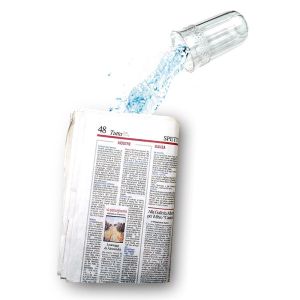 Foto Acqua nel giornale