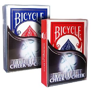 Foto Bicycle - Mazzo Cheek to Cheek - Misto (blu e rosso)