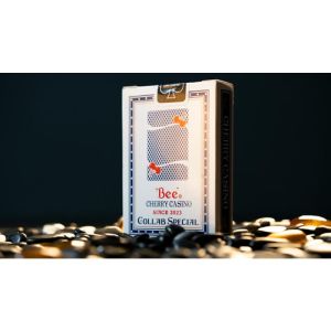 Foto Limited Bee X Cherry (Blue) Playing Cards