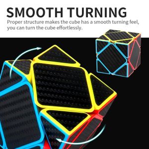 Foto MeiLong Skewb Carbon Fibre Cube
