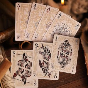 Foto Assassin\'s Creed Legacy Playing Cards - White Hidden Blade Edition