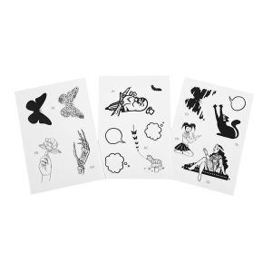 Foto Original 3rd Edition Butterfly Playing Cards  with video tutorials - Red (marked)